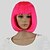 voordelige Kostuumpruiken-Cosplay Pruiken Synthetische pruiken Kostuum pruiken Recht Recht  Bobkapsel Pruik Roze Roze Synthetisch haar Dames Roze hairjoy