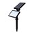 preiswerte LED-Flutlichter-2 in 1 solarbetriebene LED-Beleuchtung Landschaft wasserdichten Outdoor-Wandstrahler für Baum Flagge Einfahrt Rasen Weg