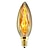 billiga Glödlampa-1st 40 W E14 C35 Varmvit 2300 k Kontor / företag / Bimbar / Dekorativ Glödande Vintage Edison glödlampa 220-240 V