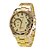 baratos Relógios Clássicos-Homens Relógio de Pulso Quartzo Dourada Venda imperdível / Analógico Casual Relógio Elegante - Branco Dourado