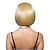 ieftine Peruci Sintetice Trendy-Peruci Sintetice Blond Păr Sintetic Blond Perucă Pentru femei Scurt Fără calotă Blond