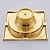 cheap Drains-Square Shower Floor Drain Brass Removable Multipurpose Invisible Look Brass and Zinc Alloy Drain 1 pc