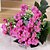 preiswerte Künstliche Blume-Künstliche Blumen 1 Ast Pastoralen Stil Lila Tisch-Blumen