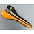 billige Setestolper og saler-Sykkelsete Pustende Komfort Hynner PU Leather silica Gel Sykling Vei Sykkel Fjellsykkel Gul / Svart Svart / Blå Svart / Oransje