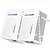 cheap Wireless Routers-GLEXER AV500 Passthrough Powerline Adapter 2 Ethernet Ports 2-Pack Kit Network  P/N GL-PH500(RE) KIT