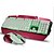 preiswerte Maus-Tastatur-Kombi-Mit Kabel Maustastatur kombiniert Hinterleuchtet USB-Anschluss Gaming-Tastatur Gaming Mouse 1600 dpi 6 pcs