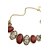 billige Mode Halskæde-Dame Kort halskæde Cirkelformet Geometrisk form Legering Mode Smykker Til Daglig Afslappet