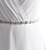 cheap Party Sashes-Satin Wedding Party / Evening Dailywear Sash With Rhinestone Beading Pearl Sequin Appliques Women&#039;s Sashes