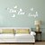 cheap 3D Wall Stickers-3D Wall Stickers Mirror Wall Stickers Decorative Wall Stickers, Vinyl Home Decoration Wall Decal Wall Decoration / Removable / Re-Positionable