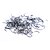 billige Fiskekroge-100 pcs Cirkelkrog Fiskekroge Nål / Tyndt Hængesøm / Buet Spids Havfiskeri / Vippefiskeri / Ferskvandsfiskere Stål Nem at Bruge / Generel Fiskeri