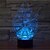 Недорогие Декор и ночники-3D ночной свет Декоративная LED 1 ед.