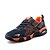 preiswerte Sneaker für Herren-Herrn Frühling / Herbst Sportlich Normal Sneakers Tüll Schwarz / Orange / Grün