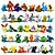 abordables Poupées manga et anime-Figurines d&#039;Action Amusement Classique PVC Fille Jouet Cadeau 144 pcs