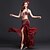 Χαμηλού Κόστους Ρούχα χορού της κοιλιάς-Χορός της κοιλιάς Σύνολα Γυναικεία Επίδοση Chinlon Οργάντζα Σχισμή Μπροστά 3 Κομμάτια Αμάνικο Φυσικό Φούστα Σουτιέν Ζώνη