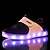 baratos Sapatos de Menino-Para Meninos Sapatos Tule Primavera / Outono Conforto / Tênis com LED Tênis Aventura Velcro para Vermelho / Verde / Azul / Borracha
