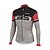 ieftine Îmbrăcăminte de ciclism pentru femei-Bărbați Pentru femei Unisex Manșon Lung Jerseu Cycling - Alb Gri Bicicletă Topuri Respirabil Uscare rapidă Design Anatomic Sport Iarnă Terilenă Îmbrăcăminte / Impermeabil / Fermoar Impermeabil