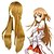 billige Halloween parykker-Cosplay Parykker Sword Art Online Asuna Yuuki Anime Cosplay Parykker 95cm CM Varmeresistent Fiber Herre Dame