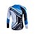 cheap Men&#039;s Clothing Sets-Fastcute Men&#039;s Women&#039;s Long Sleeve Cycling Jersey with Tights Winter Summer Fleece Lycra Polyester Silver+Blue Funny Fashion Bike Jersey Tights Clothing Suit 3D Pad Quick Dry Breathable Back Pocket