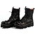 cheap Men&#039;s Boots-Men&#039;s Nappa Leather Spring / Fall / Winter Fashion Boots Boots Flat Heel 20.32-25.4 cm / 45.72-50.8 cm / Booties / Ankle Boots Lace-up Black / Brown / Party &amp; Evening / Party &amp; Evening