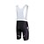 preiswerte Herrenbekleidungs-Sets-Fastcute Herrn Kurzarm Fahrradtrikot mit Trägerhosen Polyester Lycra Schwarz Geometrisch Übergrössen Fahhrad Bib - Shorts / Kurze radhose MIT Trägern Trikot / Radtrikot Trägerhose / Lange Radhose Mit