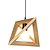 cheap Pendant Lights-30 cm LED Pendant Light Wood / Bamboo Others Modern Contemporary 110-120V 220-240V