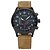 cheap Dress Classic Watches-CURREN Men&#039;s Fashion Watch / Military Watch / Wrist Watch Water Resistant / Water Proof / Luminous / Cool Leather Band Brown / Khaki / Two Years / Maxell626