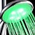 levne LED sprchové hlavice-VEDENÝ Osvětlení sprchové hlavice Voda Voděodolné ABS