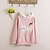 voordelige Hoodies &amp; Sweatshirts-Peuter Voor meisjes Hoodie en sweatshirt Mouwloos Lapwerk Roze Groen Kinderen Tops Herfst Winter Tekenfilm Dagelijks Normaal