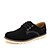 abordables Zapatos Oxford de hombre-Hombre Zapatos de gamuza PU Primavera / Otoño Confort Oxfords Borgoña / Azul / Marrón