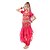 cheap Kids&#039; Dancewear-Belly Dance Top Gold Coin Ruched Performance Short Sleeves Natural Chiffon Satin Polyester