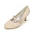 abordables Zapatos de boda-Mujer Seda Primavera / Verano Tacones Tacón Stiletto Azul / Champaña / Marfil / Boda / Fiesta y Noche