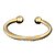 cheap Bracelets-Men&#039;s Women&#039;s Cuff Bracelet Fashion Gold Plated Circle Jewelry For Daily Casual Christmas Gifts