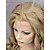 billige Syntetiske Lace-parykker-Syntetiske parykker Bølget Blond Blonde Front Carnival Paryk Halloween Paryk Naturlig paryk Syntetisk hår