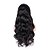 お買い得  人間の髪の毛のかつら-人毛 フロントレース かつら ウェーブ 130％ 密度 100%手作業縫い付け ブラックアメリカン風ウィッグ ナチュラルヘアライン ショート ミディアム ロング 女性用 人毛レースウィッグ