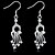 cheap Earrings-Women&#039;s Cubic Zirconia Drop Earrings European Fashion Sterling Silver Zircon Cubic Zirconia Earrings Jewelry White For Party Daily Casual / Silver Plated