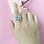 cheap Rings-Women&#039;s Girls&#039; Nail Finger Ring Silver Imitation Diamond Alloy Personalized Fashion Party Daily Jewelry