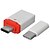 baratos Cabos USB-Knife® amarelo USB 3.1 Tipo C-Tipo Micro USB B / USB 3.0 0,05m (0.15Ft)