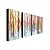 halpa Abstraktit taulut-Hang-Painted öljymaalaus Maalattu - Abstrakti Moderni Sisällytä Inner Frame / 4 paneeli / Venytetty kangas