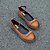 baratos Sapatilhas de mulher-Mulheres Sapatos Courino Primavera / Outono Conforto Oxfords Caminhada Salto Baixo Laço / Presilha Branco / Preto / Amarelo
