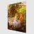 cheap People Paintings-Oil Painting Hand Painted - Landscape / People / Floral / Botanical Modern Canvas