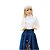 billiga Lolitaklänningar-Lolita Blus / Skjorta Dam Cosplay-kostymer Enfärgad Medium längd