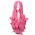 お買い得  コスプレ用ウィング-コスプレコスチュームウィッグ人工ウィッグコスプレウィッグカーリーカーリーウィッグピンク人工毛ピンク