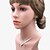 cheap Jewelry Sets-Women&#039;s Crystal Stud Earrings Choker Necklace Necklace / Earrings Fashion Crystal Earrings Jewelry Silver For Wedding Party