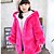 cheap Outerwear-Girls&#039; Jacket &amp; Coat Long Sleeve Solid Colored Dresswear Cotton Polyester Daily Kids 3D Printed Graphic