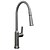 tanie Baterie kuchenne-Bateria kuchenna - Jeden otwór Nikiel szczotkowany Wysuwana / Pull-down / Wysoki / Wysoki łuk Montowanie na krawędzi Nowoczesny Kitchen Taps / Mosiądz / Jeden uchwyt Jeden otwór