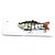 billige Fiskesluker og -fluer-1 pcs Sluk Hard Lokkemat Fiskesluker Synkende Bass Ørret gjedde Søfisking Bass Fiske Lokke Fiske Hard Plastikk / Generelt fisking / Trolling- &amp; Båtfiskeri