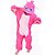 voordelige Kigurumi-pyjama&#039;s-Kinderen Kigurumi Kigurumi pyjamas Onesie pyjamas Fleece Cosplay Voor Jongens en meisjes Dieren nachtkleding spotprent Festival / Feestdagen kostuums