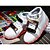 voordelige Oplichtende kinderschoenen-Jongens LED / Comfortabel / Oplichtende schoenen PU Sneakers Little Kids (4-7ys) / Big Kids (7jaar +) Wandelen Veters Zwart / Wit / Rood Lente / Rubber