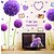 voordelige Muurstickers-Botanisch / Romantiek / Stilleven Wall Stickers Vliegtuig Muurstickers / 3D Muurstickers Decoratieve Muurstickers,PVC Materiaal