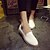 halpa Naisten mokkasiinit ja loaferit-Naiset Mokkasiinit Crib Shoes Tekonahka Syksy Kausaliteetti Tasapohja Valkoinen Musta Sininen Pinkki Tasapohja
